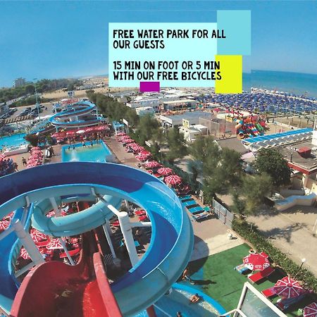 Hotel Giorg - Waterpark Included Rimini Exterior photo